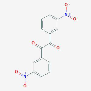 molecular formula C14H8N2O6 B184186 Benzil, 3,5'-dinitro- CAS No. 5913-06-4