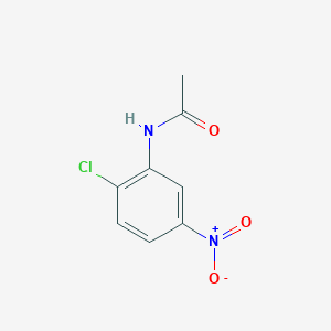 molecular formula C8H7ClN2O3 B184230 n-(2-chloro-5-nitrophenyl)acetamide CAS No. 4031-81-6