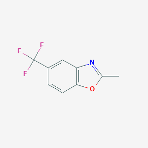 molecular formula C9H6F3NO B184232 2-甲基-5-(三氟甲基)苯并恶唑 CAS No. 175785-41-8