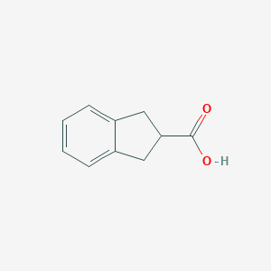 molecular formula C10H10O2 B184246 2,3-二氢-1H-茚满-2-羧酸 CAS No. 25177-85-9
