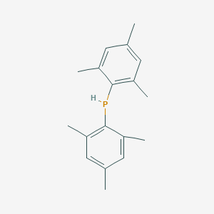 molecular formula C18H23P B184252 双(2,4,6-三甲基苯基)膦 CAS No. 1732-66-7