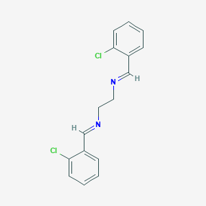 B184255 N-(2-chlorobenzylidene)-N-{2-[(2-chlorobenzylidene)amino]ethyl}amine CAS No. 81512-53-0