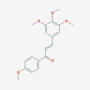molecular formula C19H20O5 B018427 1-(4-甲氧基苯基)-3-(3,4,5-三甲氧基苯基)丙-2-烯-1-酮 CAS No. 105686-91-7