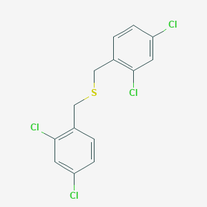 B184270 2,4-Dichloro-1-(((2,4-dichlorobenzyl)thio)methyl)benzene CAS No. 6295-41-6