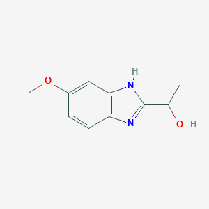B184272 1-(5-Methoxy-1H-benzoimidazol-2-yl)-ethanol CAS No. 18046-39-4