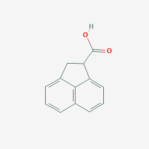 molecular formula C13H10O2 B184283 1,2-Dihydroacenaphthylene-1-carboxylic acid CAS No. 6833-51-8