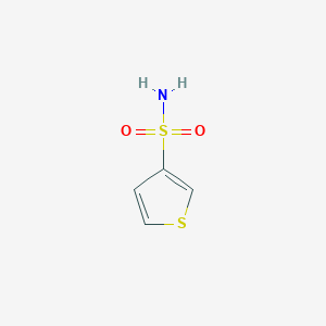 molecular formula C4H5NO2S2 B184289 Thiophene-3-sulfonamide CAS No. 64255-63-6