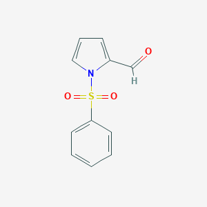 B184307 1-(Phenylsulfonyl)-1H-pyrrole-2-carbaldehyde CAS No. 86688-93-9