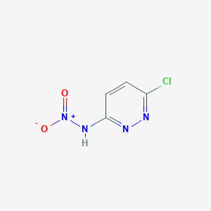 B184318 6-Chloro-N-nitropyridazin-3-amine CAS No. 61296-10-4