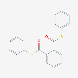 molecular formula C20H14O2S2 B184333 1,2-Benzenedicarbothioic acid, s,s-diphenyl ester CAS No. 42797-33-1