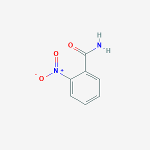 molecular formula C7H6N2O3 B184338 2-Nitrobenzamide CAS No. 610-15-1