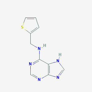 B184340 N-(thiophen-2-ylmethyl)-7H-purin-6-amine CAS No. 525-81-5