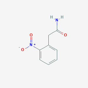 molecular formula C8H8N2O3 B184345 2-(2-Nitrophenyl)acetamide CAS No. 31142-60-6