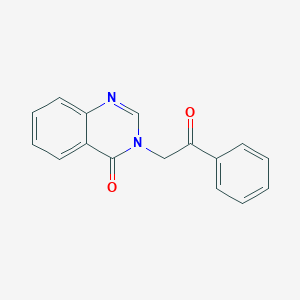 molecular formula C16H12N2O2 B184358 3-(2-oxo-2-phenylethyl)-4(3H)-quinazolinone CAS No. 60007-51-4