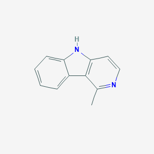 molecular formula C12H10N2 B184361 1-methyl-5H-pyrido[4,3-b]indole CAS No. 147057-12-3