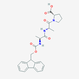 molecular formula C26H29N3O6 B184362 Fmoc-Ala-Ala-Pro-OH CAS No. 161220-53-7