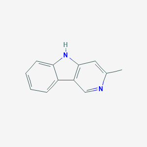 molecular formula C12H10N2 B184364 3-methyl-5H-pyrido[4,3-b]indole CAS No. 58096-07-4