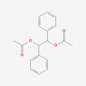 molecular formula C18H18O4 B184373 1,2-Diphenylethylene diacetate CAS No. 3682-07-3
