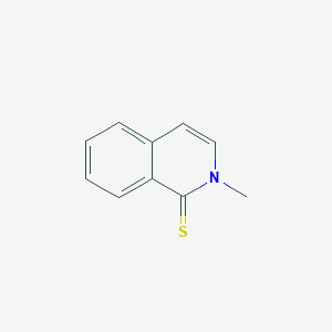 molecular formula C10H9NS B184378 2-Methylisoquinoline-1-thione CAS No. 14945-74-5