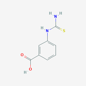 B184383 1-(3-Carboxyphenyl)-2-thiourea CAS No. 37182-75-5