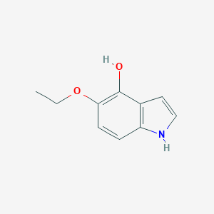 molecular formula C10H11NO2 B184414 5-Ethoxy-1H-indol-4-ol CAS No. 130570-26-2
