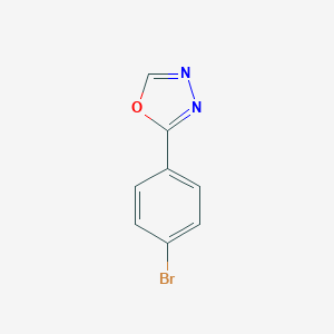 B184417 2-(4-Bromophenyl)-1,3,4-oxadiazole CAS No. 41420-90-0