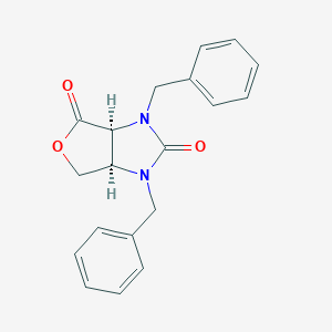 molecular formula C19H18N2O3 B018443 (3As,6ar)-1,3-dibenzyltetrahydro-1h-furo[3,4-d]imidazole-2,4-dione CAS No. 56688-82-5