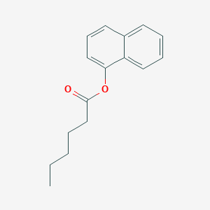 molecular formula C16H18O2 B184446 naphthalen-1-yl hexanoate CAS No. 28749-24-8