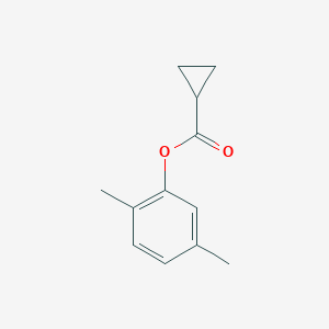 molecular formula C12H14O2 B184457 2,5-Dimethylphenyl cyclopropanecarboxylate CAS No. 667885-77-0