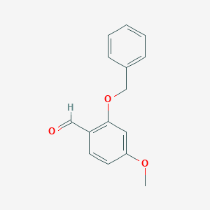 molecular formula C15H14O3 B184467 2-(苄氧基)-4-甲氧基苯甲醛 CAS No. 32884-23-4