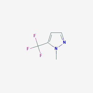 molecular formula C5H5F3N2 B184470 1-甲基-5-(三氟甲基)-1H-吡唑 CAS No. 153085-15-5