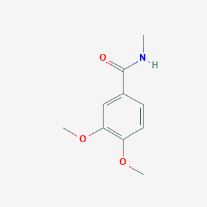 molecular formula C10H13NO3 B184491 3,4-二甲氧基-N-甲基苯甲酰胺 CAS No. 60028-86-6