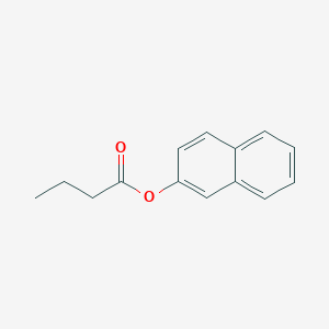 molecular formula C14H14O2 B184496 2-萘基丁酸酯 CAS No. 5856-33-7