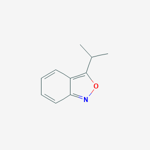 molecular formula C10H11NO B018455 3-Isopropylbenzo[c]isoxazole CAS No. 106718-49-4