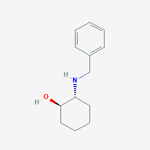 molecular formula C13H19NO B184554 (1R,2R)-2-(苄氨基)环己醇 CAS No. 141553-09-5