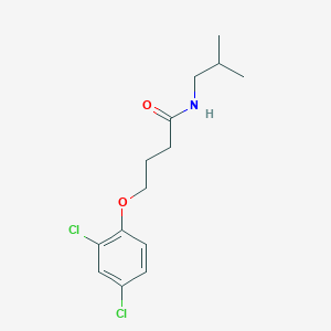 B184567 4-(2,4-dichlorophenoxy)-N-(2-methylpropyl)butanamide CAS No. 5347-81-9