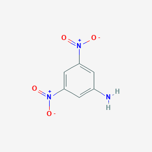 molecular formula C6H5N3O4 B184610 3,5-二硝基苯胺 CAS No. 618-87-1