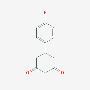 5-(4-Fluorophenyl)cyclohexane-1,3-dione