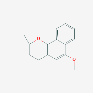 molecular formula C16H18O2 B184636 Dihydrolapachenole CAS No. 20213-26-7