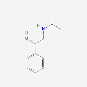 molecular formula C11H17NO B184655 2-(Isopropylamino)-1-phenylethanol CAS No. 4164-21-0