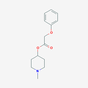 B184669 1-Methylpiperidin-4-yl phenoxyacetate CAS No. 577769-70-1