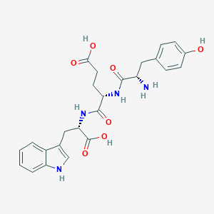 molecular formula C25H28N4O7 B184676 酪氨酰-谷氨酰-色氨酸 CAS No. 122409-30-7