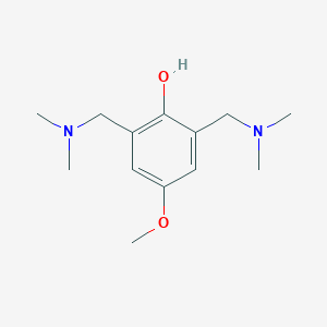B184690 2,6-Bis[(dimethylamino)methyl]-4-methoxyphenol CAS No. 5684-12-8