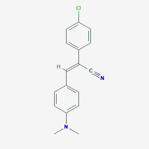 B184710 p-Dimethylaminobenzylidene-p-chlorophenylacetonitrile CAS No. 2958-46-5