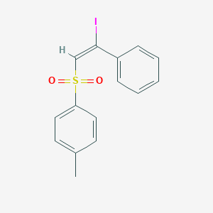 B184727 2-Iodo-2-phenylvinyl 4-methylphenyl sulfone CAS No. 22183-12-6
