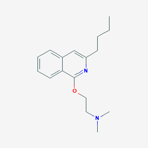 molecular formula C17H24N2O B184758 二甲替索喹 CAS No. 86-80-6