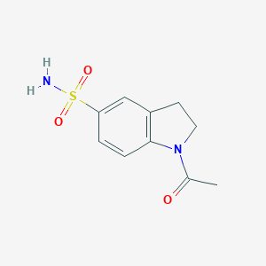 molecular formula C10H12N2O3S B184761 1-乙酰基吲哚啉-5-磺酰胺 CAS No. 3264-38-8