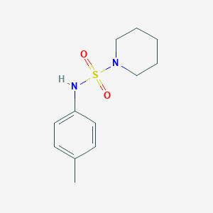 molecular formula C12H18N2O2S B184768 N-(4-甲基苯基)哌啶-1-磺酰胺 CAS No. 5450-07-7