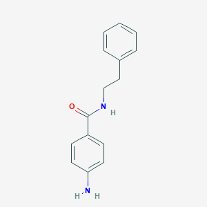 B184778 4-amino-N-(2-phenylethyl)benzamide CAS No. 61251-99-8