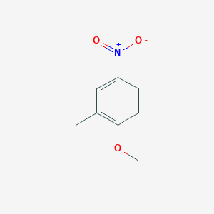 molecular formula C8H9NO3 B018480 2-甲基-4-硝基苯甲醚 CAS No. 50741-92-9